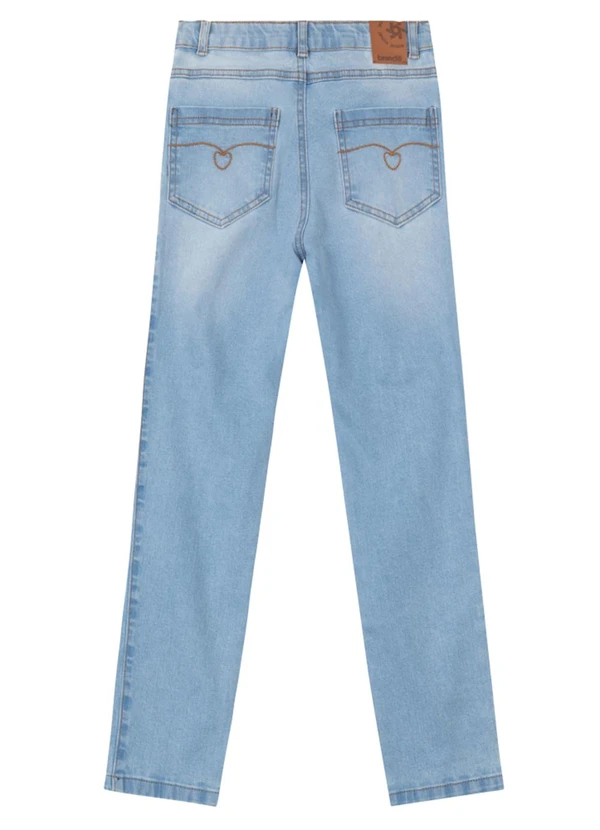Brandili - Calça Jeans Comfort Menina Azul 6