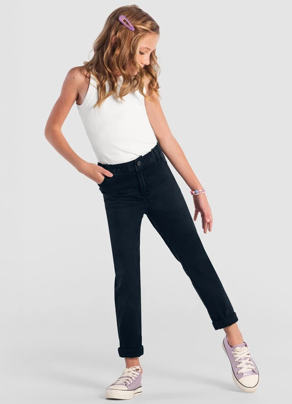 Brandili - Calça Jeans Comfort Menina Azul 2