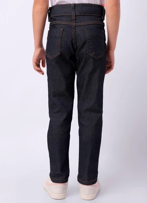 Torra - Calça Jeans Infantil Skinny Pespontada Azul - TORRA