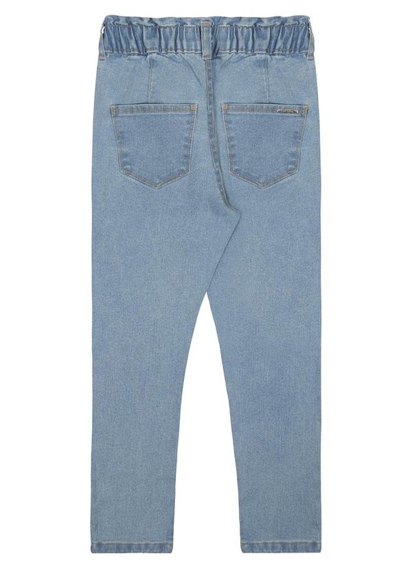 Alakazoo - Calça Jeans Mom Infantil Menina com Bordado Jeans 7