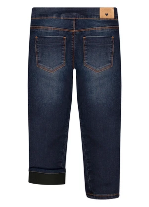 Alakazoo - Calça Jeans Skinny Bebê Menina Azul - ALAKAZOO