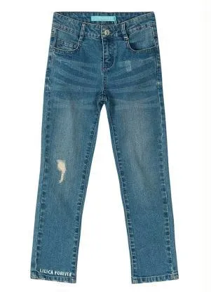 Lilica Ripilica - Calça Menina Azul - LILICA RIPILICA