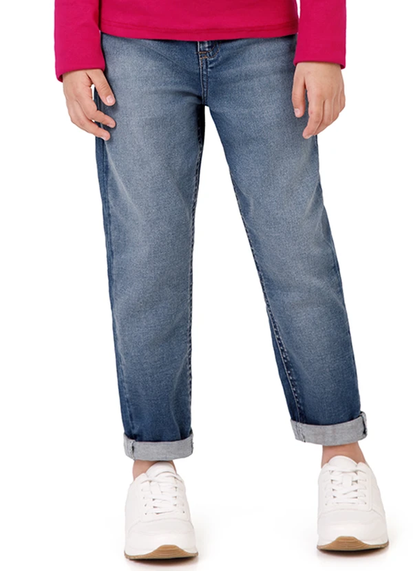 MINI PANDA Calça Solta Casual Para Meninas Com Cintura