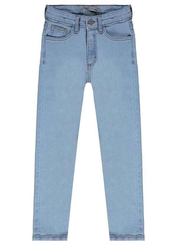 Malwee Kids - Calça Skinny Jeans Azul Claro