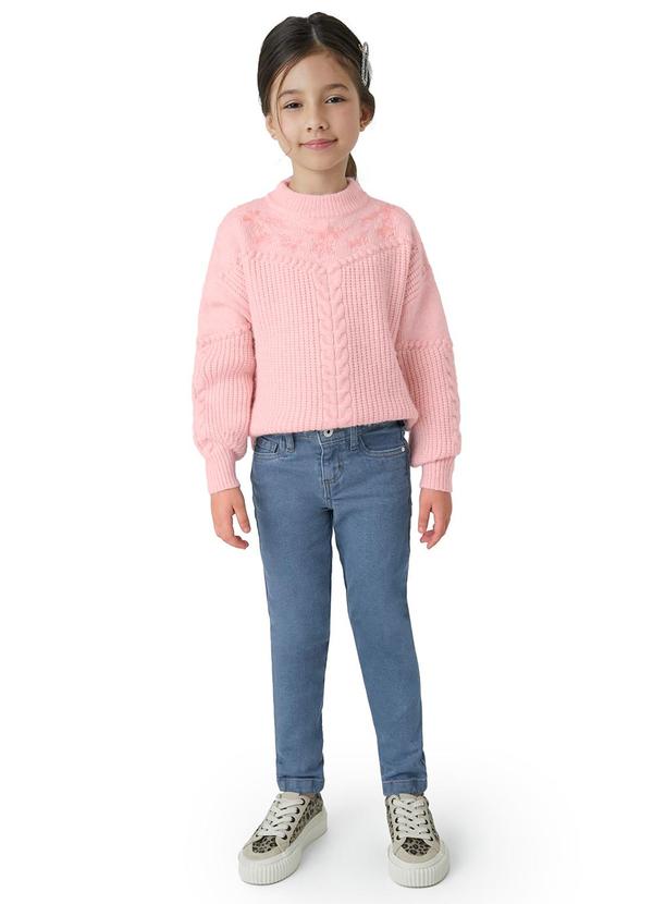 Carinhoso - Calça Skinny Jeans Menina Azul 2