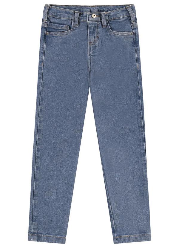 Carinhoso - Calça Skinny Jeans Menina Azul 3