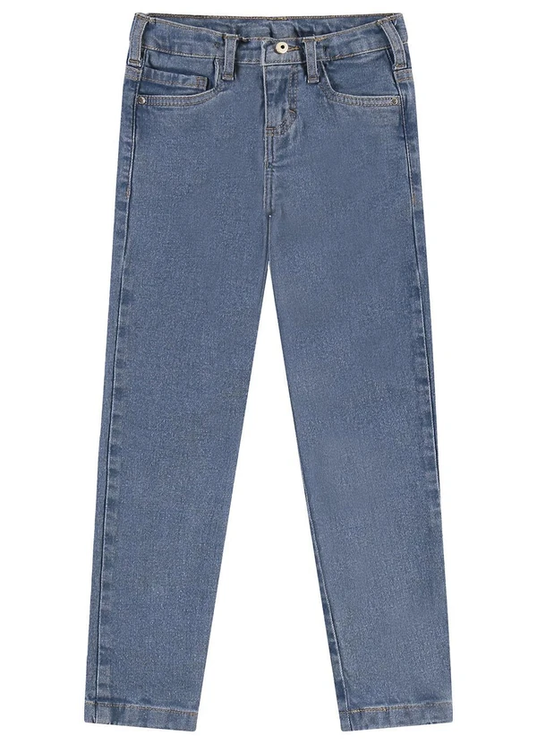 Carinhoso - Calça Skinny Jeans Menina Azul 3