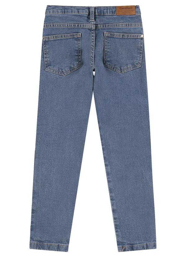 Carinhoso - Calça Skinny Jeans Menina Azul 4