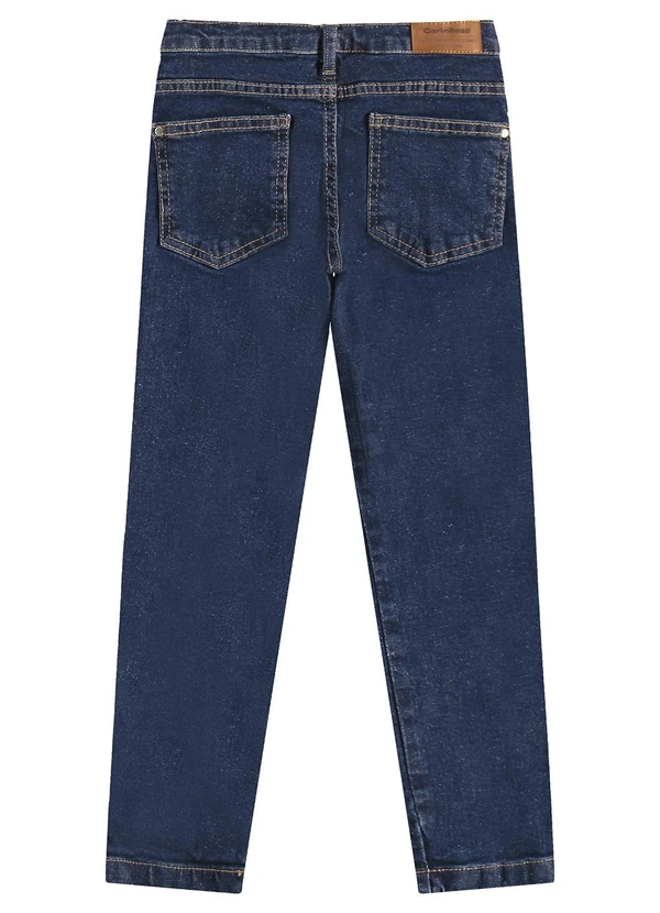 Carinhoso - Calça Skinny Jeans Menina Azul 2