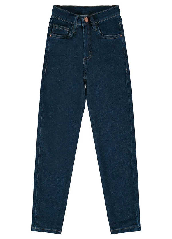 Malwee Kids - Calça Skinny Moletom Jeans Azul 3