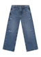 Brandili - Calça Wide Leg Jeans Infantil Menina Azul - variação: Azul