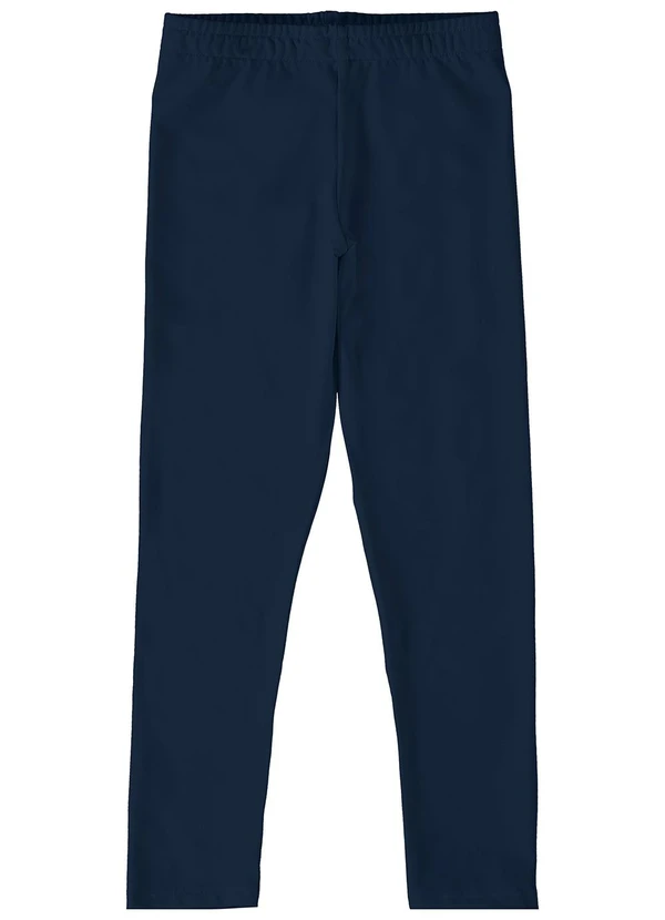 Malwee Kids - Calça Flanelada em Uv50+ Unissex Azul