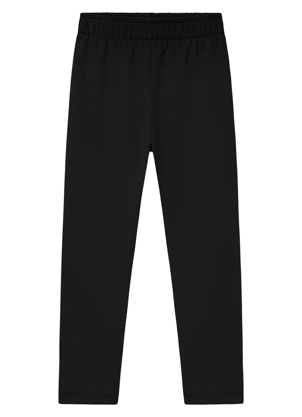 Duduka - Calça Legging Básica Infantil Preto 1