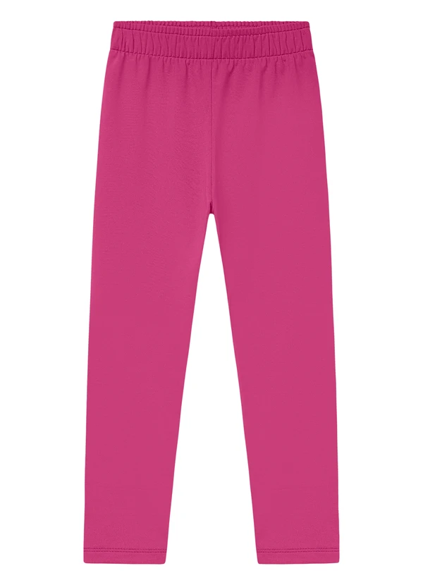 Duduka - Calça Legging Básica Infantil Rosa