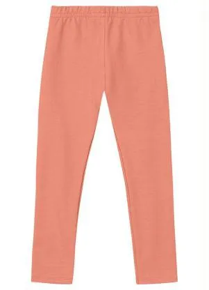 Brandili - Calça Legging Básica Menina Molecotton Rosa - BRANDILI