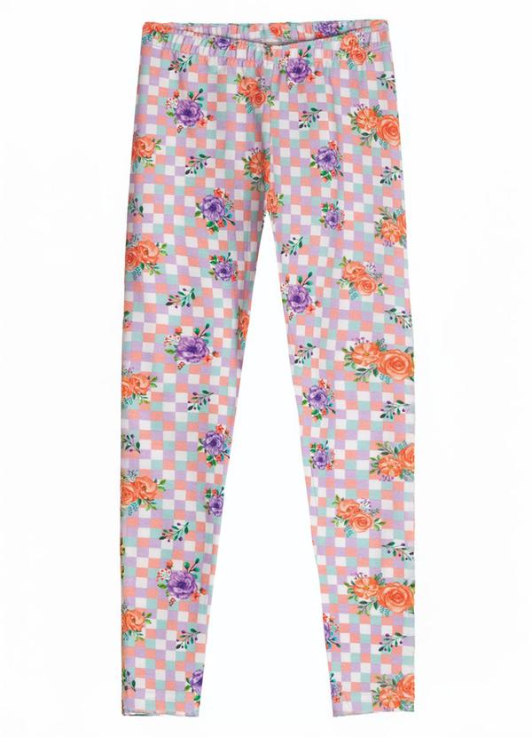 Marisol - Calça Legging com Repelência a Água Roxo