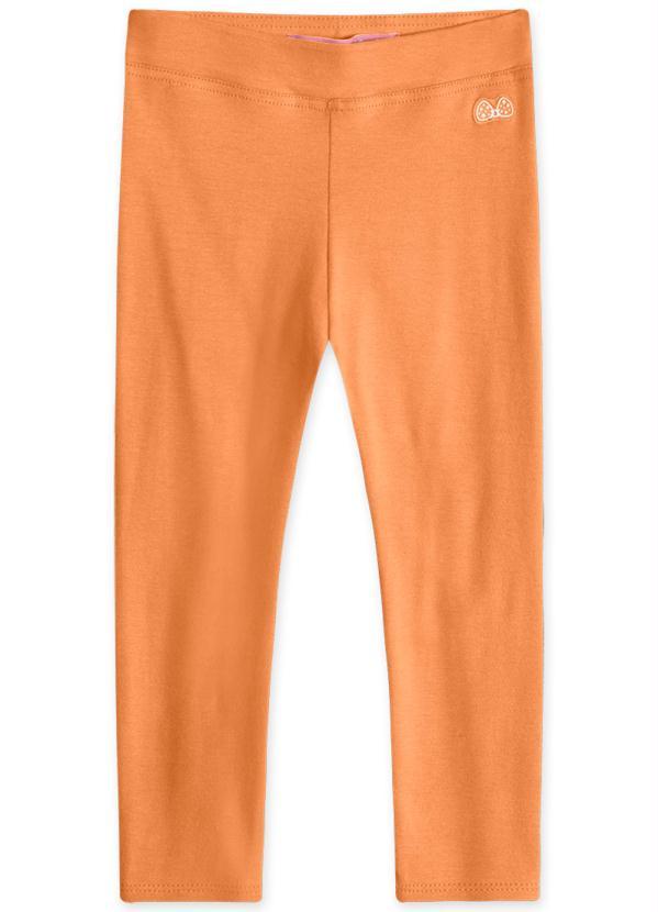 Lilica Ripilica - Calça Legging com Tecnologia Thermo Bebê Laranja