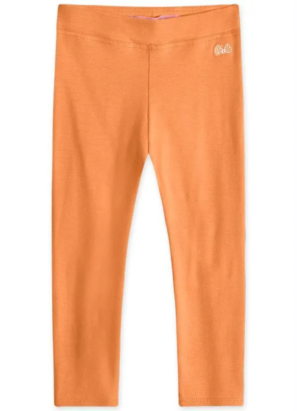 Lilica Ripilica - Calça Legging com Tecnologia Thermo Bebê Laranja