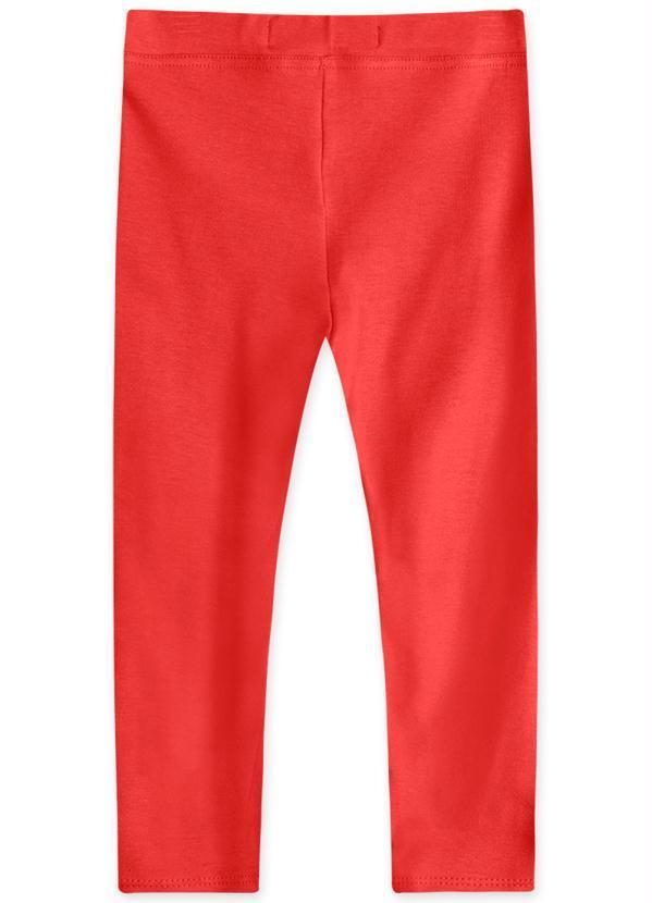 Lilica Ripilica - Calça Legging com Tecnologia Thermo Vermelho 2