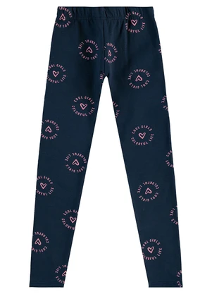 Malwee Kids - Calça Legging Cool Girl Menina Azul - MALWEE KIDS