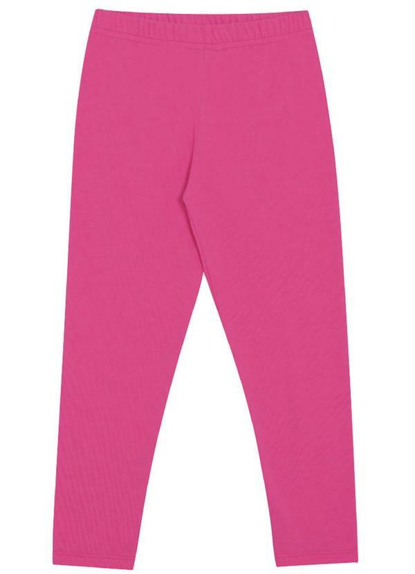 Pulla Bulla - Calca Legging Cotton Feminina Rosa