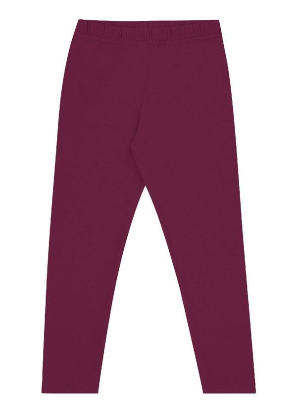 Pulla Bulla - Calca Legging Cotton Menina Vermelho