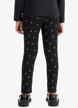 Rovi Kids - Calça Legging em Molecotton Preto - ROVI KIDS
