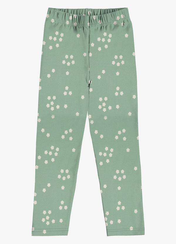 Rovi Kids - Calça Legging em Molecotton Verde
