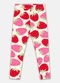 Up Baby - Calça Legging Estampada Cotton Rosa - variação:  