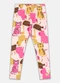 Up Baby - Calça Legging Estampada Cotton Rosa - variação:  
