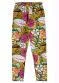 Quimby - Calça Legging Estampada Infantil Azul - variação: Amarelo