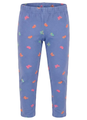 Brandili - Calça Legging Infantil Borboletas Azul - BRANDILI