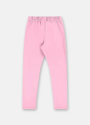 Up Baby - Calça Legging Infantil Cotton Rosa - UP BABY