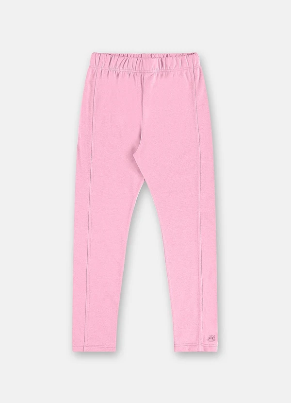 Up Baby - Calça Legging Infantil Cotton Rosa