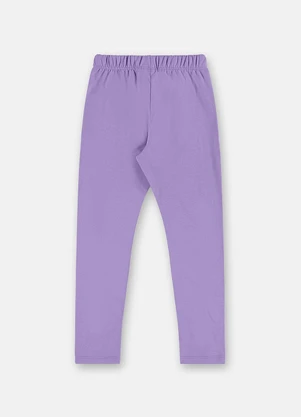 Up Baby - Calça Legging Infantil Cotton Roxo - UP BABY