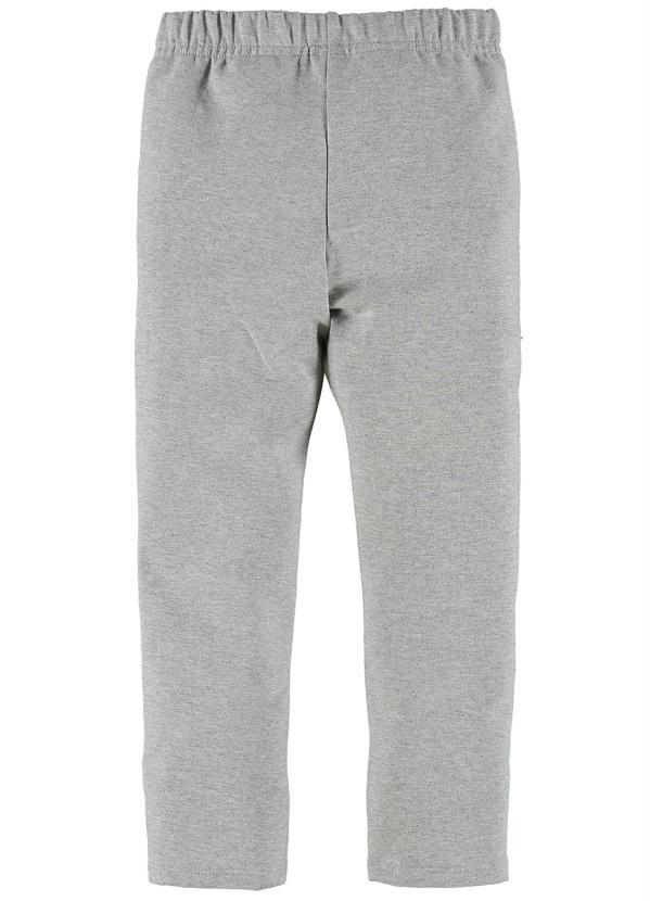 Up Baby - Calça Legging Infantil de Molecotton Cinza 2