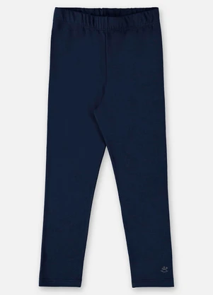Up Baby - Calça Legging Infantil em Cotton Azul - UP BABY