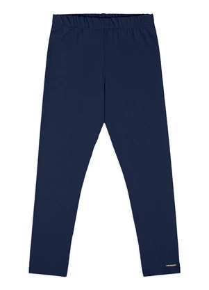 Quimby - Calça Legging Infantil em Cotton Azul - QUIMBY