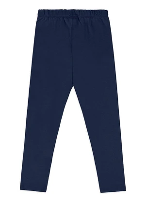 Quimby - Calça Legging Infantil em Cotton Azul - QUIMBY