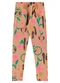 Bee Loop - Calça Legging Infantil em Cotton Branco - variação:  