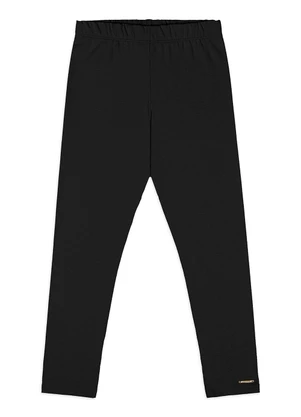 Quimby - Calça Legging Infantil em Cotton Preto - QUIMBY