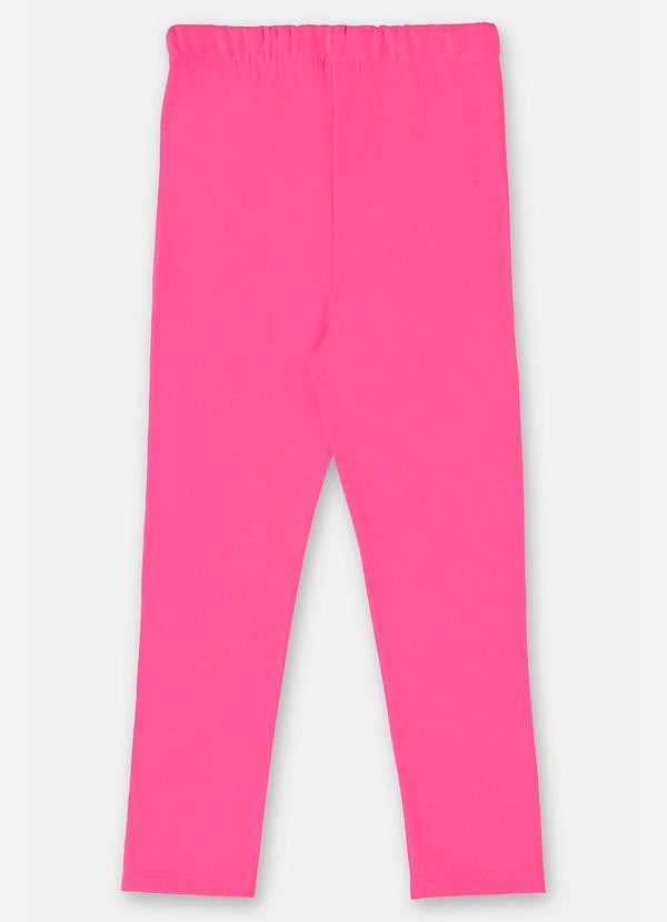 Up Baby - Calça Legging Infantil em Cotton Rosa 2