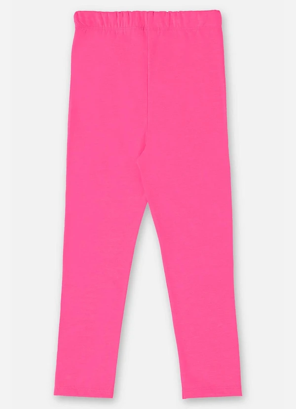 Up Baby - Calça Legging Infantil em Cotton Rosa 2