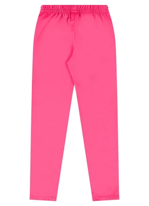 Bee Loop - Calça Legging Infantil em Cotton Rosa - BEE LOOP