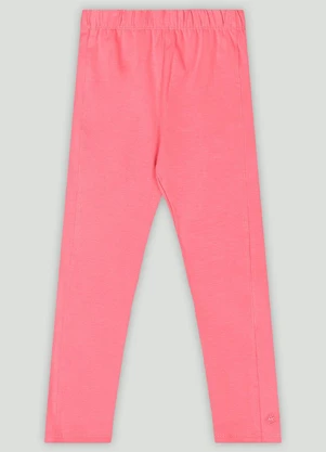 Calça Legging Infantil em Cotton Up Baby Rosa - UP BABY