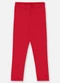 Up Baby - Calça Legging Infantil em Cotton Vermelho - variação: Vermelho