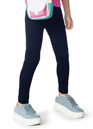 Rovi Kids - Calça Legging Infantil Menina e Kids Azul - ROVI KIDS