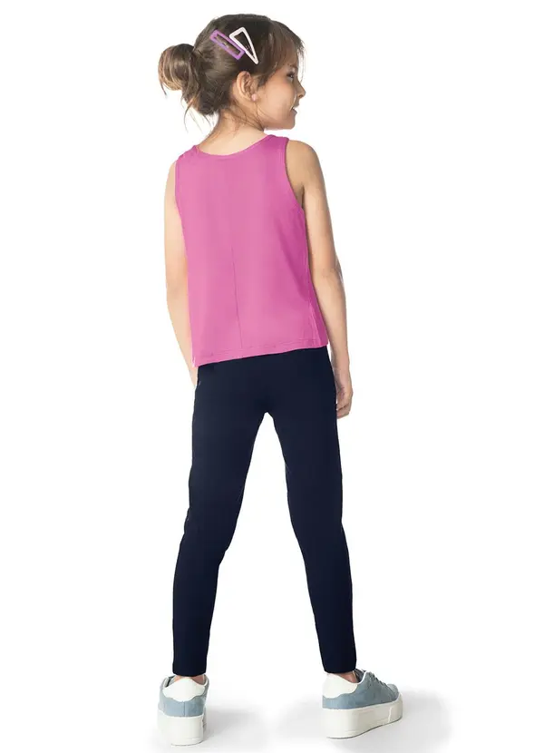 Rovi Kids - Calça Legging Infantil Menina e Kids Azul 4