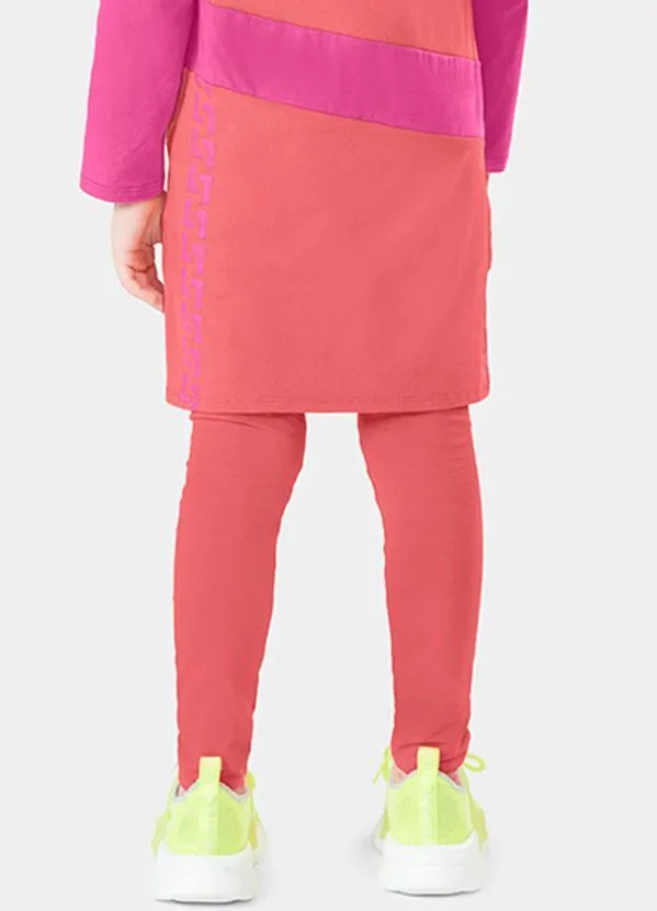 Lilica Ripilica - Calça Legging Infantil MeninaLaranja 2