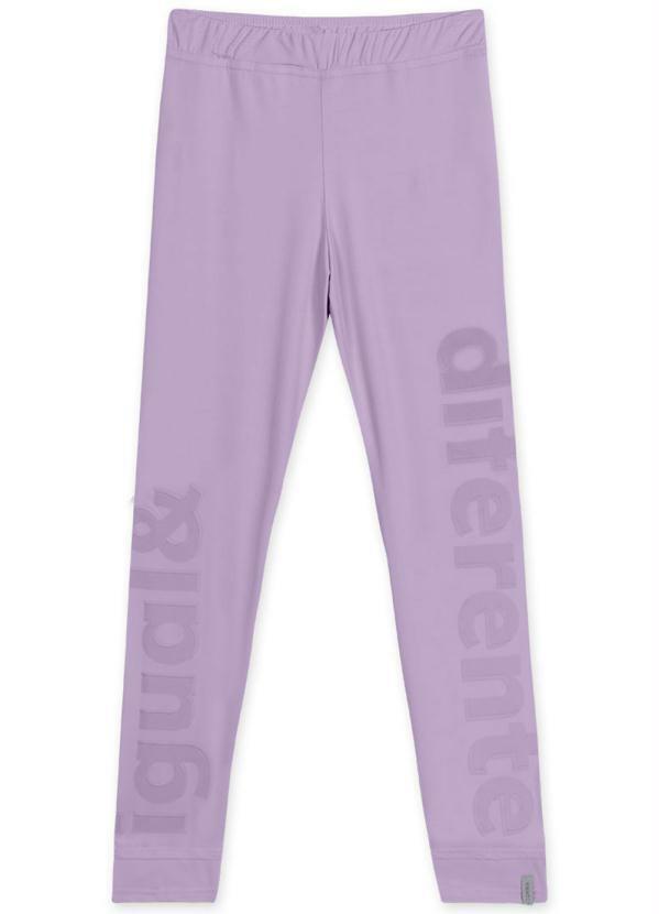 Lilica Ripilica - Calça Legging Infantil Menina Match Lilás